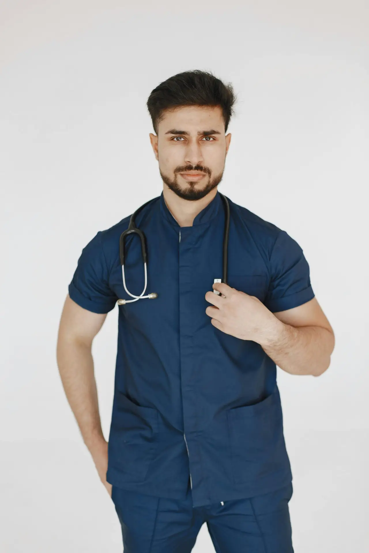 Custom branded medical and clinic apparel produced by FOX Merch